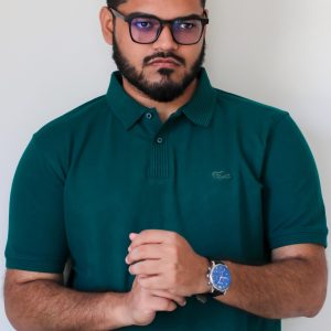 lacoste polo Green Color
